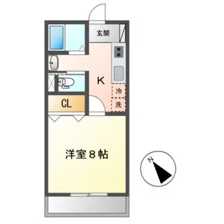 MAJESTIC 松阪 1st【2階】の間取り