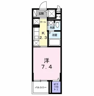 グランデ カーサ マローナ【5階】の間取り