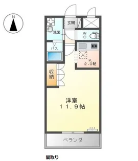 雅II【1階】の間取り