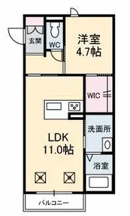 メゾン ド モフモフ【1階】の間取り