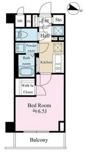 テラス都立大学【3階】の間取り