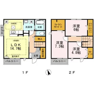 フェリオの間取り