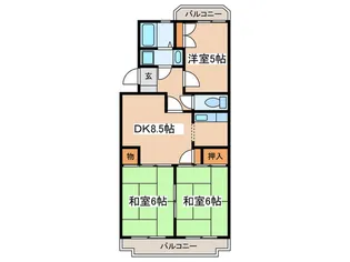 メゾン太田【3階】の間取り