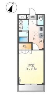 アジャート【1階】の間取り