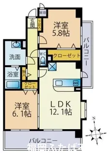 Sun Flower【4階】の間取り