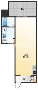 ZEE HAVEN【6階】の間取り