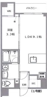 リップル【4階】の間取り