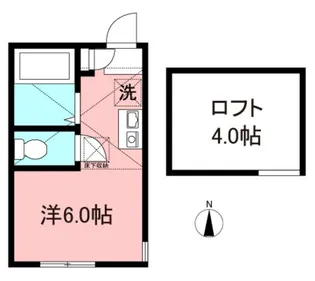 ヒルズ反町A棟【2階】の間取り