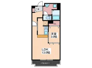 Sunfield【5階】の間取り