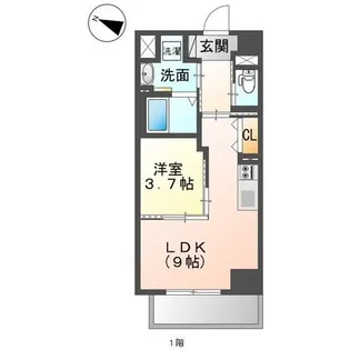 キアーズIII【7階】の間取り