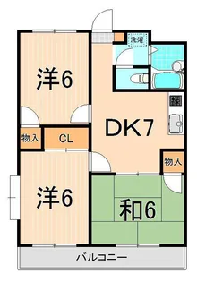 アンザベルテIII【3階】の間取り