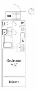 GENOVIA阪東橋IIskygarden【3階】の間取り