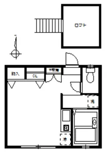 メゾン・ド・ラペ【2階】の間取り