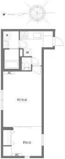 グランピア四谷【2階】の間取り