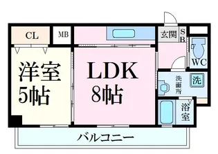 Legend Palace【4階】の間取り