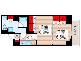 セジョリ墨田EASTIII【3階】の間取り