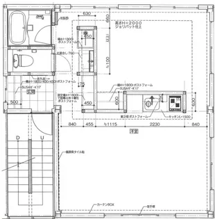 ポルトボヌール赤坂2【2階】の間取り