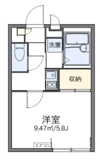 レオパレス小日向【1階】の間取り