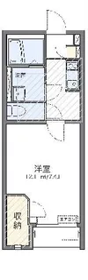 レオネクストメゾンド クレール【1階】の間取り