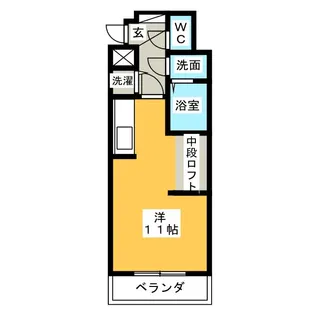 プランドールパルファ【2階】の間取り