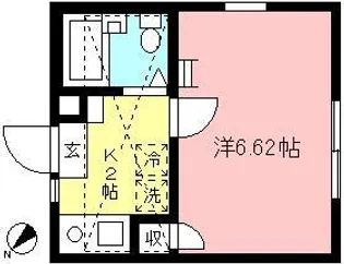 ヒルズアゼリアウエストIII【1階】の間取り