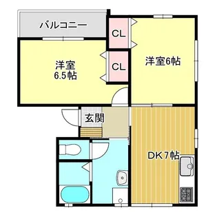 ユートピア【2階】の間取り