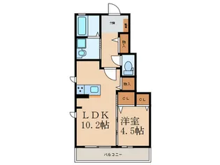 Maison Orange【1階】の間取り