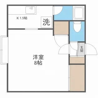 ラ・フェリア【2階】の間取り