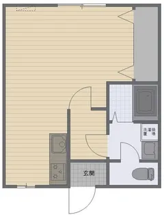 REXUSハイム【1階】の間取り
