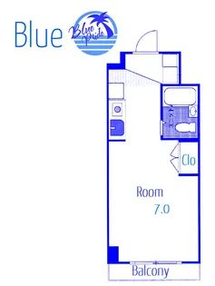 エストレージャ湘南【8階】の間取り