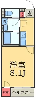 クレイノサンベル【1階】の間取り