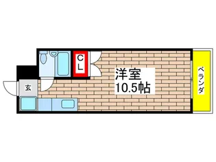 カーサ錦糸町【4階】の間取り