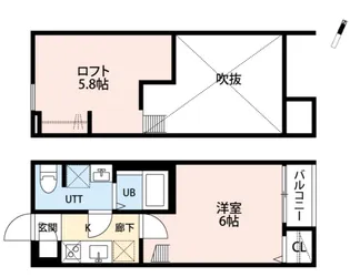 イオ・ルーチェ【2階】の間取り