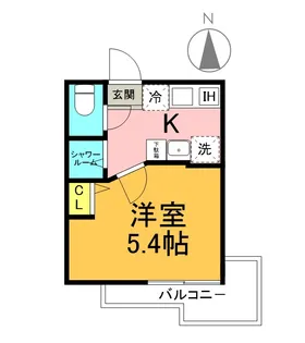 Villa Azure【3階】の間取り