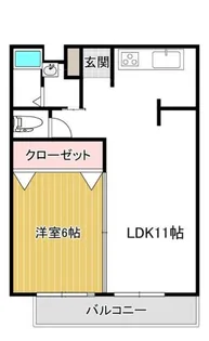 リミハウス【2階】の間取り