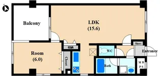 センチュリー等々力緑地【2階】の間取り