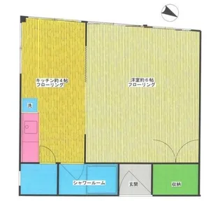 杉林ビル【2階】の間取り