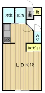 おしゃれハウス3【2階】の間取り