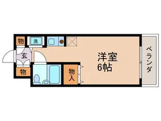 ジョイフル大山【2階】の間取り