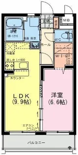 ヴァレンティナ【2階】の間取り