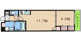 アマポーラ みさき【3階】の間取り