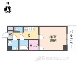 サムティ塚口レジデンス【5階】の間取り