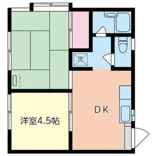 いずみのハイツ【1階】の間取り