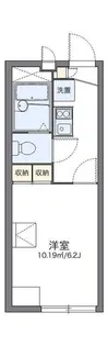 レオパレスジョイフル【2階】の間取り