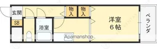 フォンテーヌブロー【2階】の間取り
