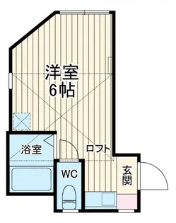 ユナイト上大岡プラチーダエ【2階】の間取り