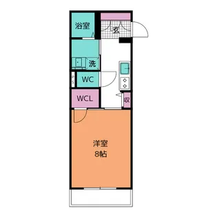 サニーランドII【2階】の間取り