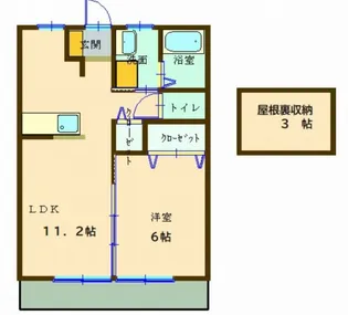 ブライトC【2階】の間取り