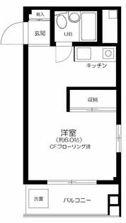 CBハウス【4階】の間取り