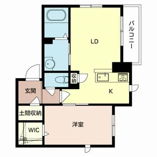 シャーメゾン楓【2階】の間取り
